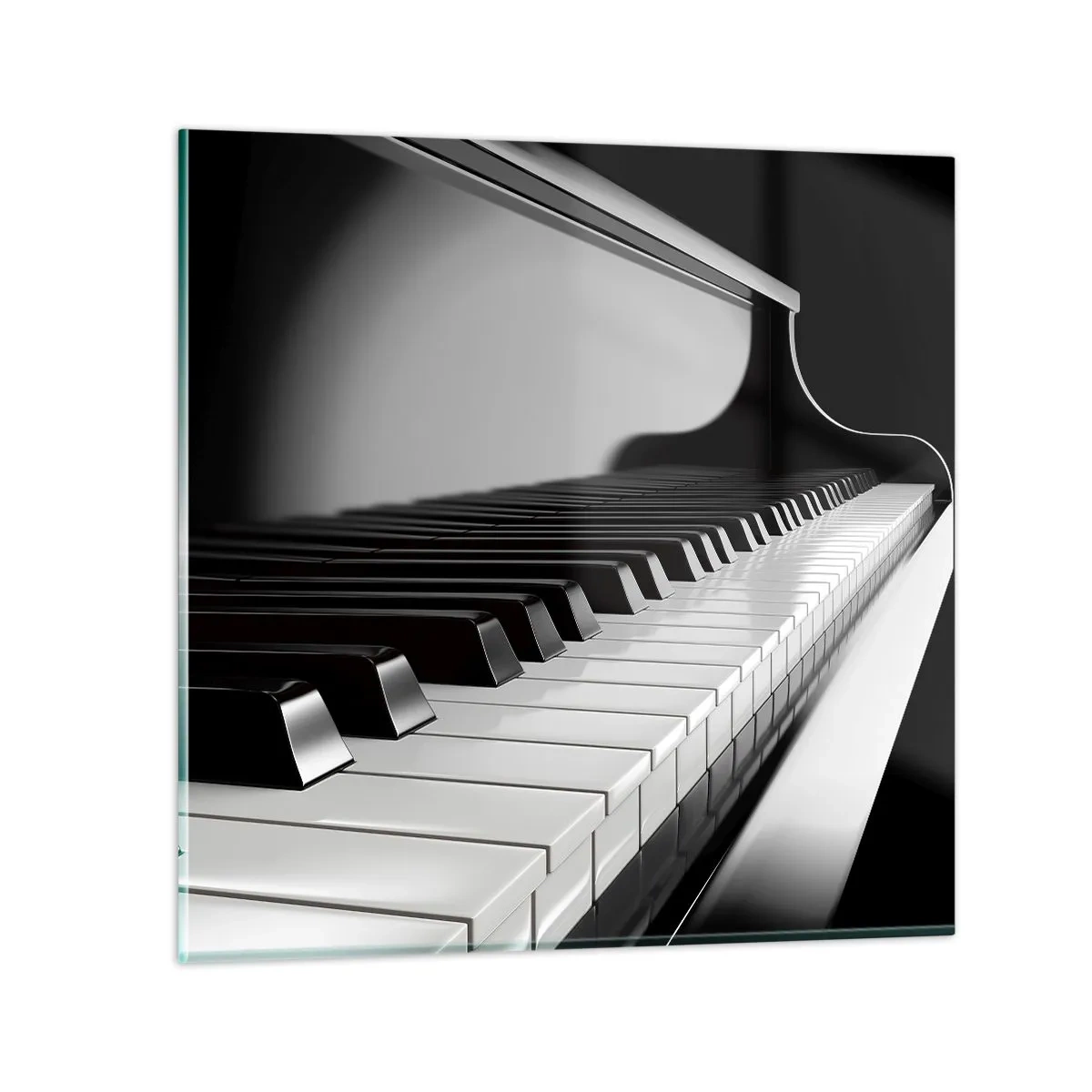 Impression sur verre - Image sur verre - Harmonie des formes et des couleurs - 60x60 cm