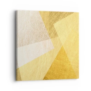 Impression sur toile - Image sur toile - Météo géométrique - 30x30 cm