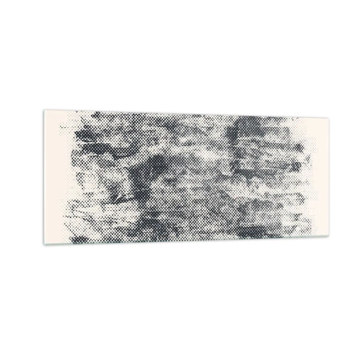 Impression sur verre - Image sur verre - Composition brumeuse - 100x40 cm