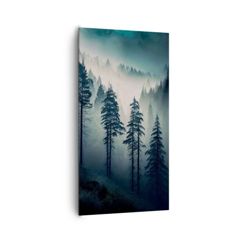 Impression sur toile - Image sur toile - Matin de montagne - 65x120 cm