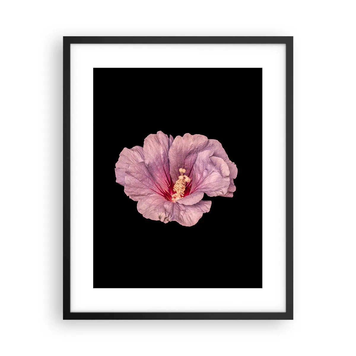 Affiche dans un cadre noir - Poster - Directement au coeur - 40x50 cm