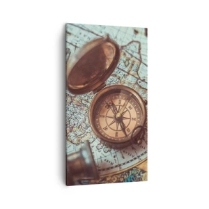 Impression sur toile - Image sur toile - Pour ceux qui recherche l'aventure - 45x80 cm