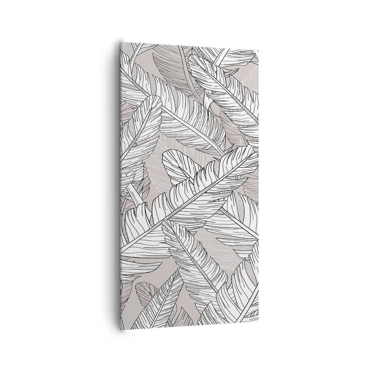 Impression sur toile - Image sur toile - Un tourbillon de plumes - 65x120 cm