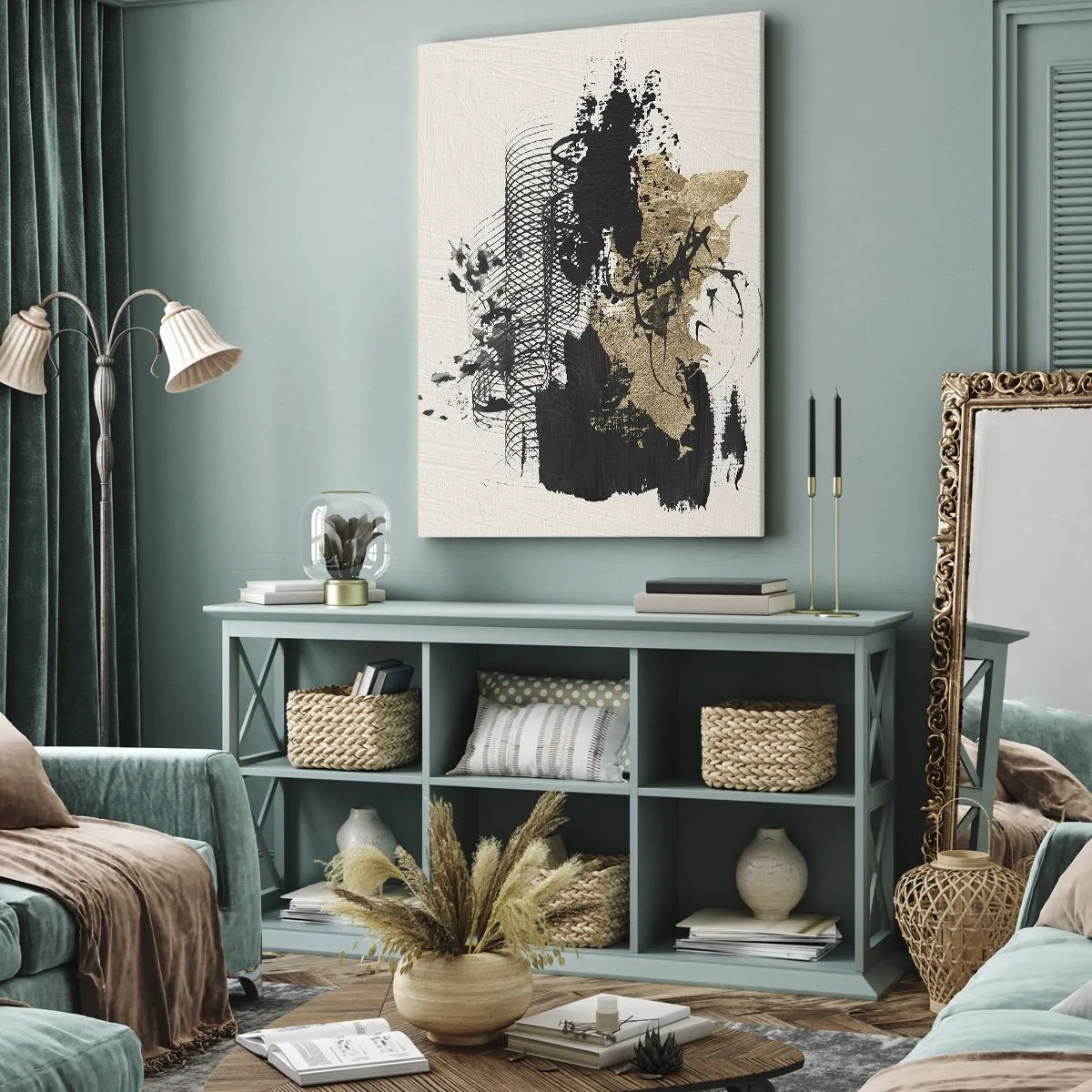 Impression sur toile - Image sur toile - Composer avec passion - 65x120 cm