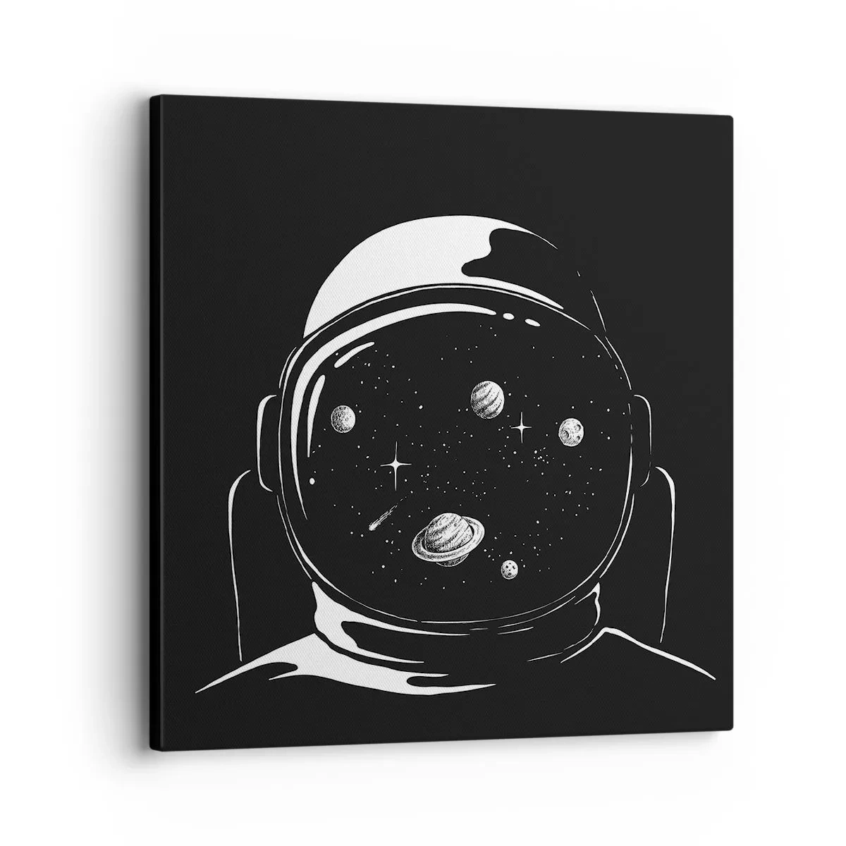 Impression sur toile - Image sur toile - Sympa la vue - 30x30 cm