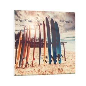 Impression sur verre - Image sur verre - Bonne nuit, à demain - 40x40 cm