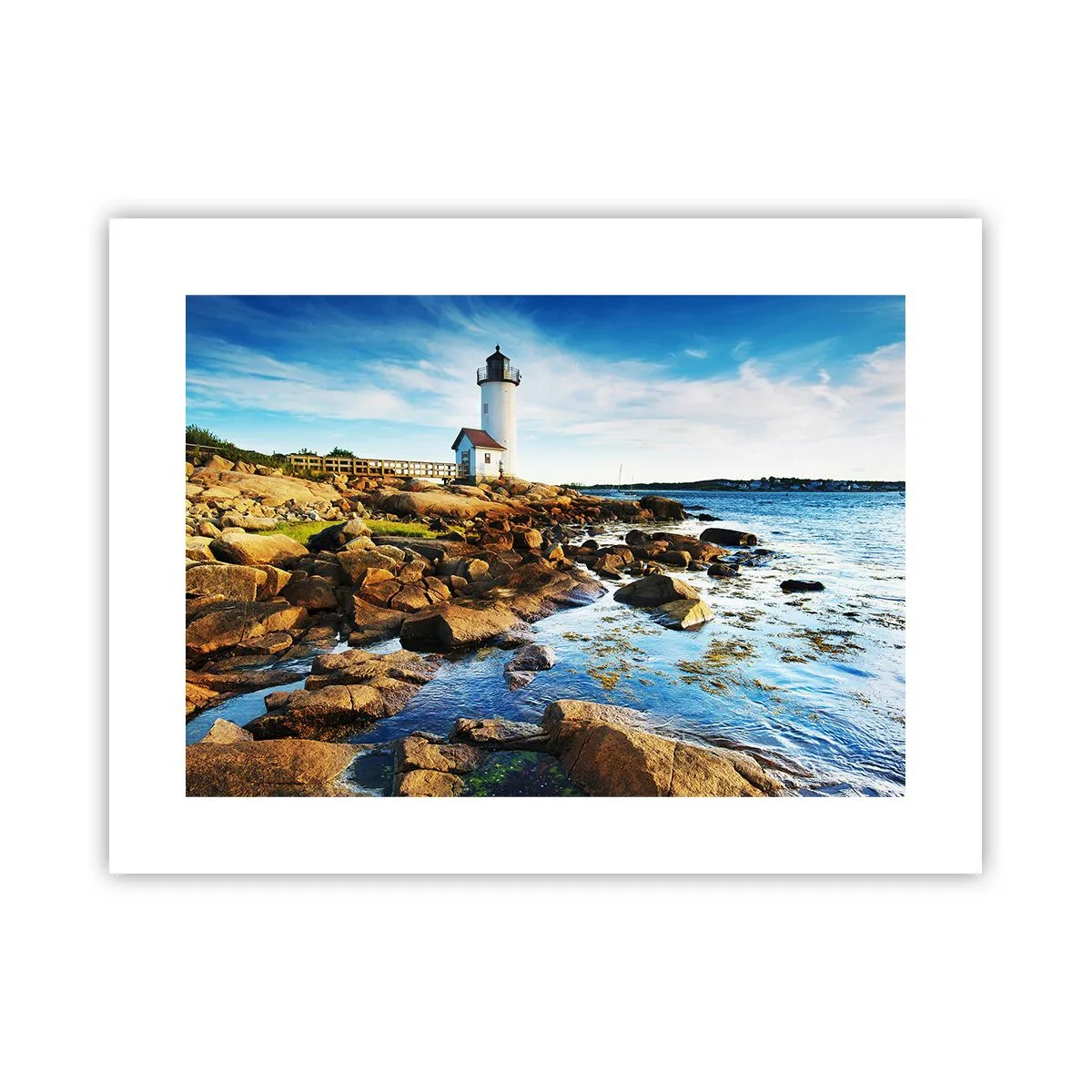 Affiche - Poster - Revenez heureux, j'attends - 40x30 cm