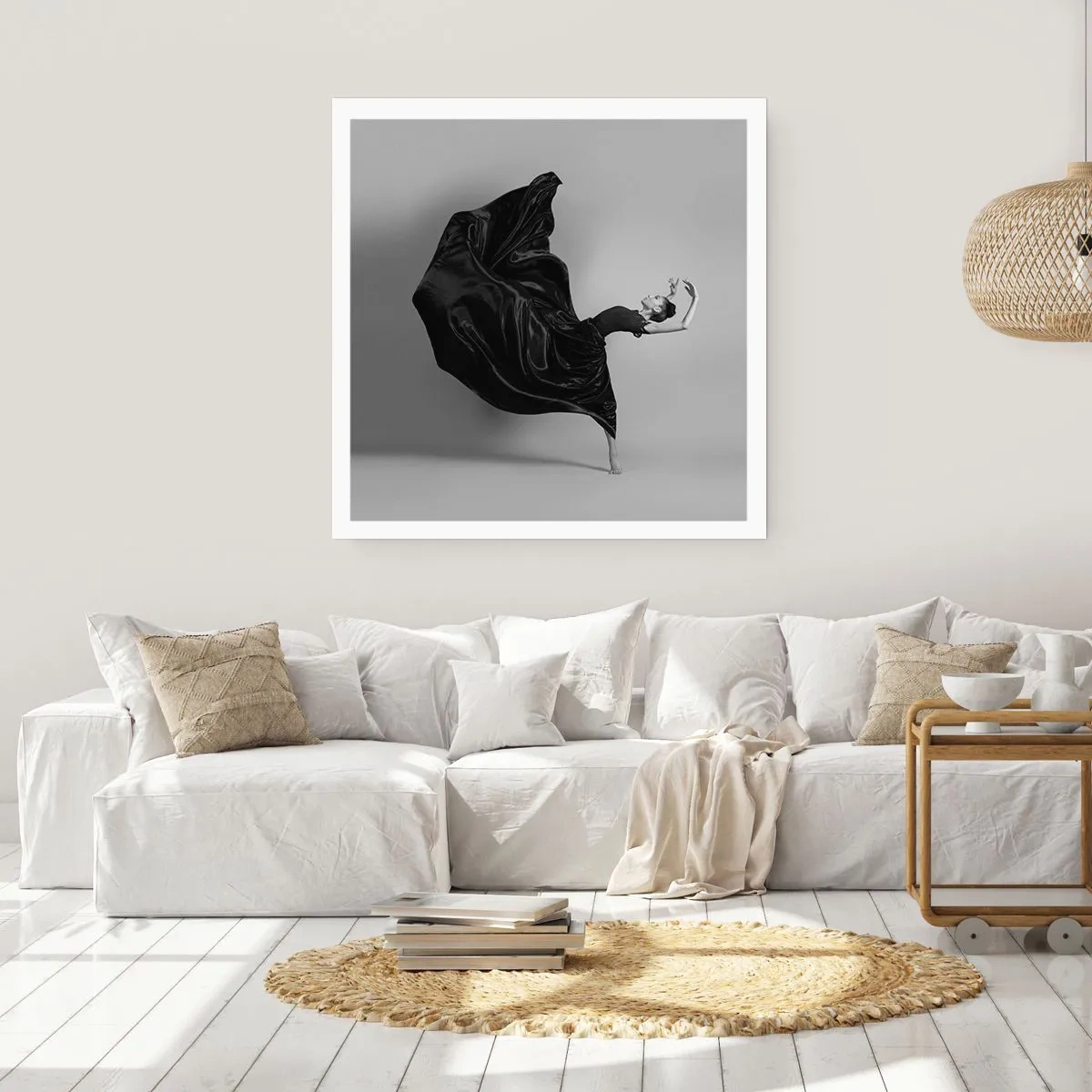 Affiche - Poster - Musique ailées - 60x60 cm