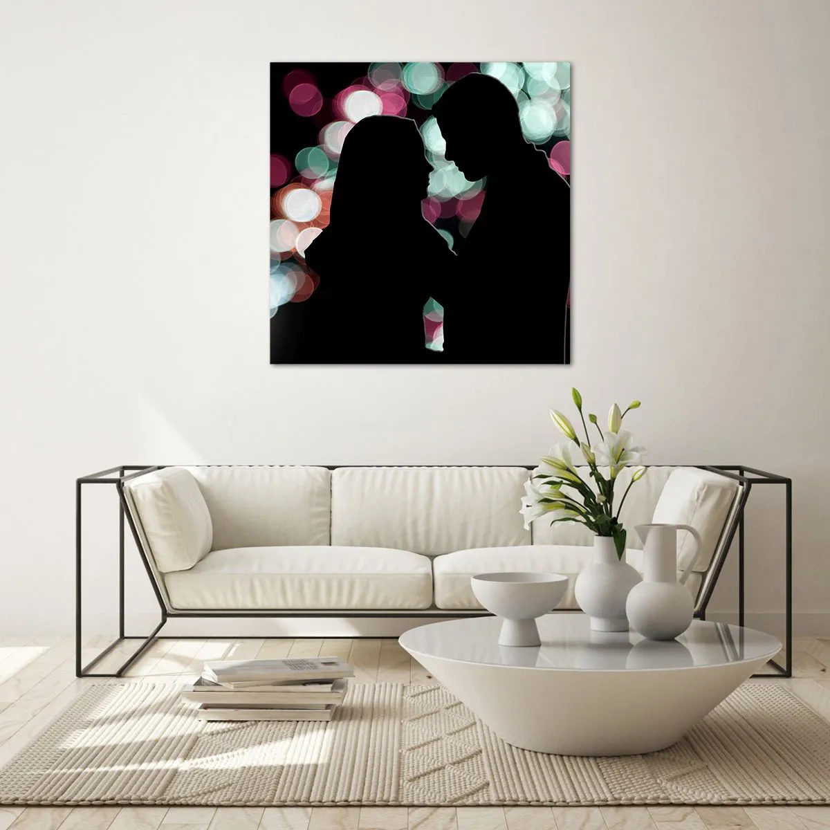 Impression sur verre - Image sur verre - Oui! - 70x70 cm