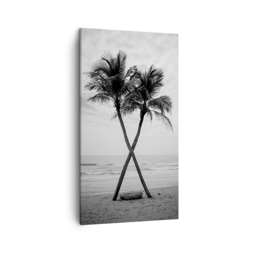 Impression sur toile - Image sur toile - Elle a senti une présence - 45x80 cm