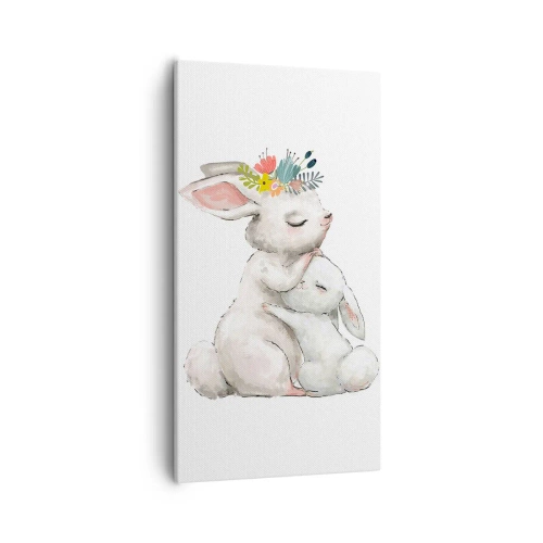 Impression sur toile - Image sur toile - Maman irremplaçable - 55x100 cm