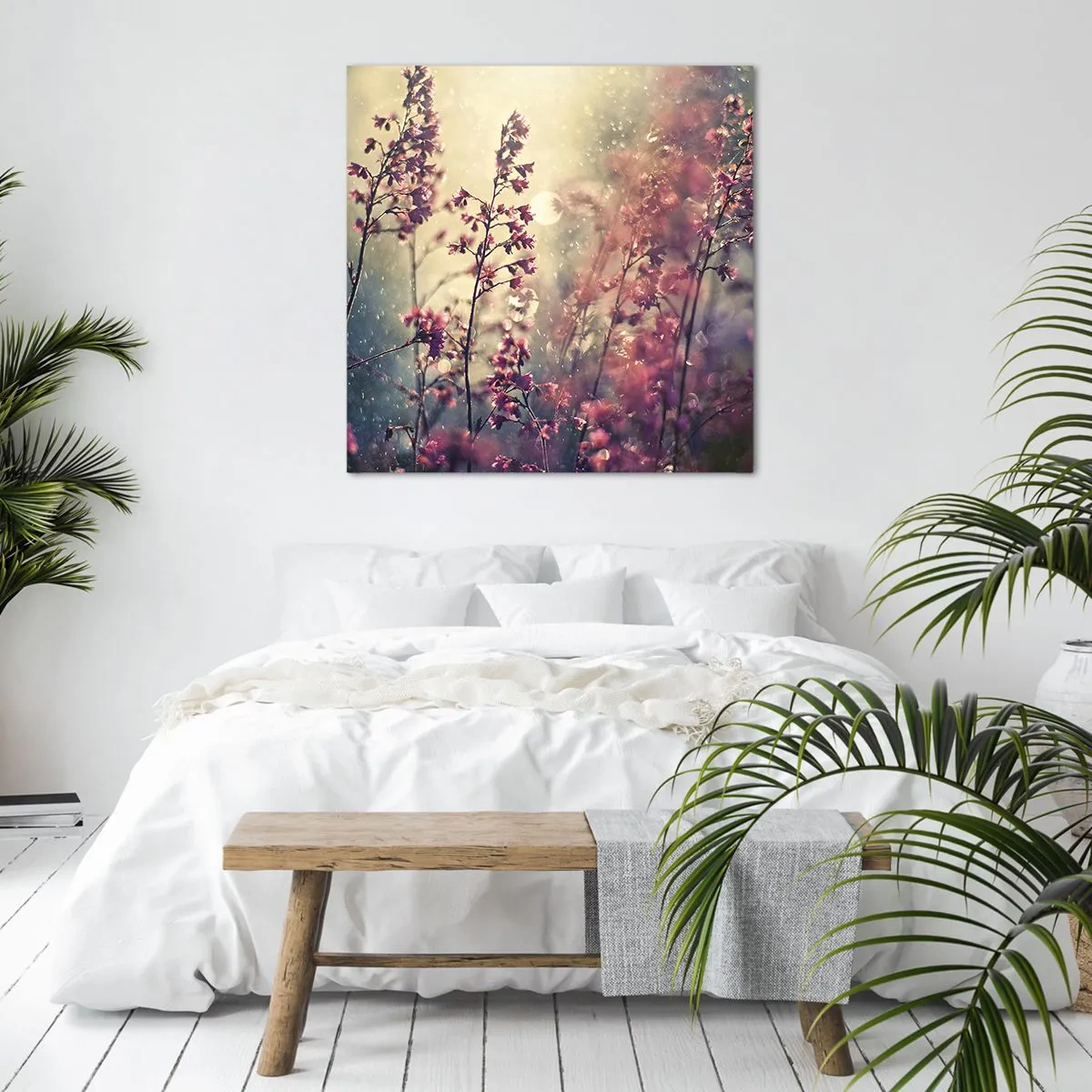 Impression sur toile - Image sur toile - Jardin secret - 70x70 cm