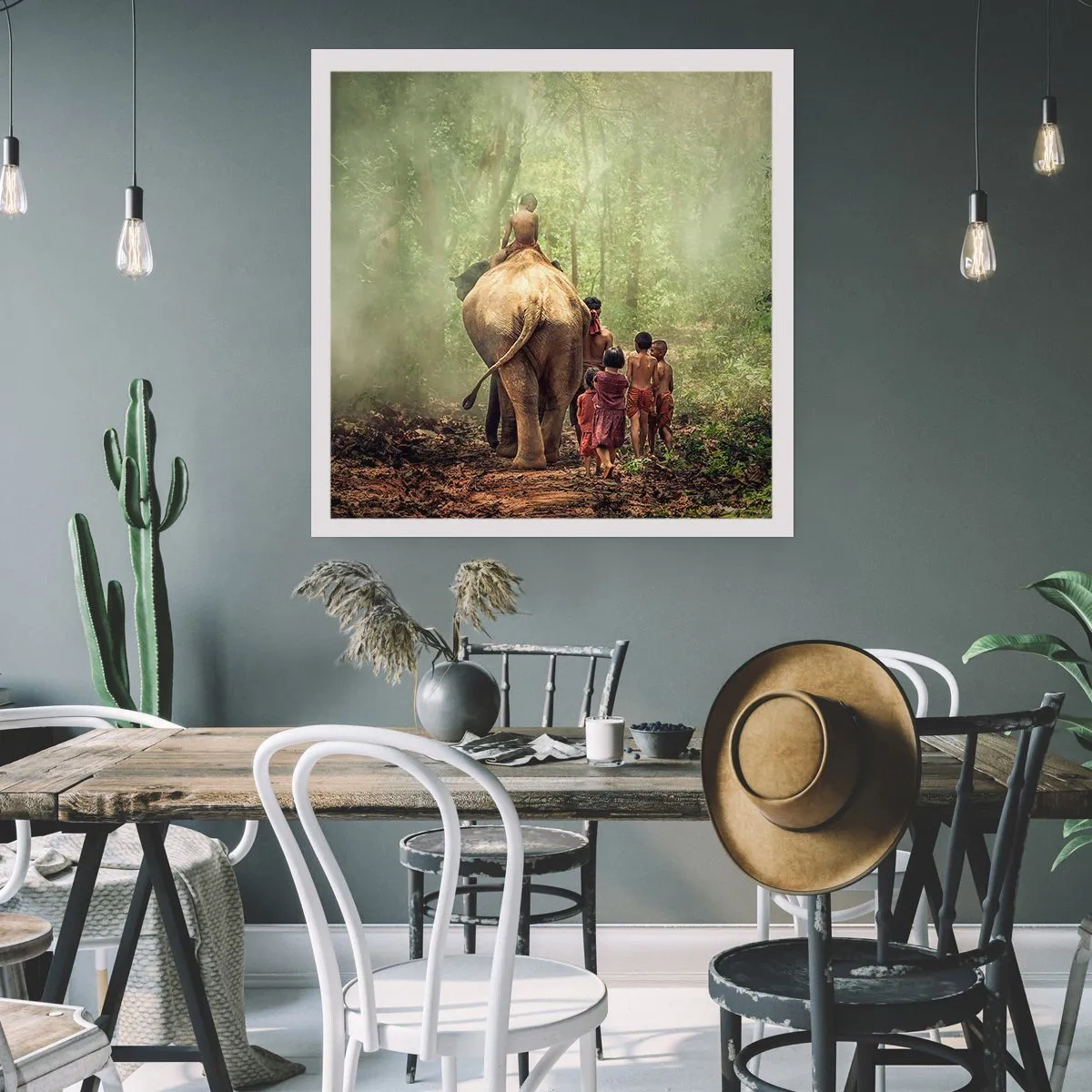 Affiche - Poster - Nouveau livre de la jungle - 30x30 cm