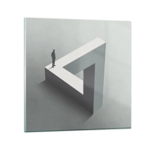 Impression sur verre - Image sur verre - Mais c'est possible - 30x30 cm