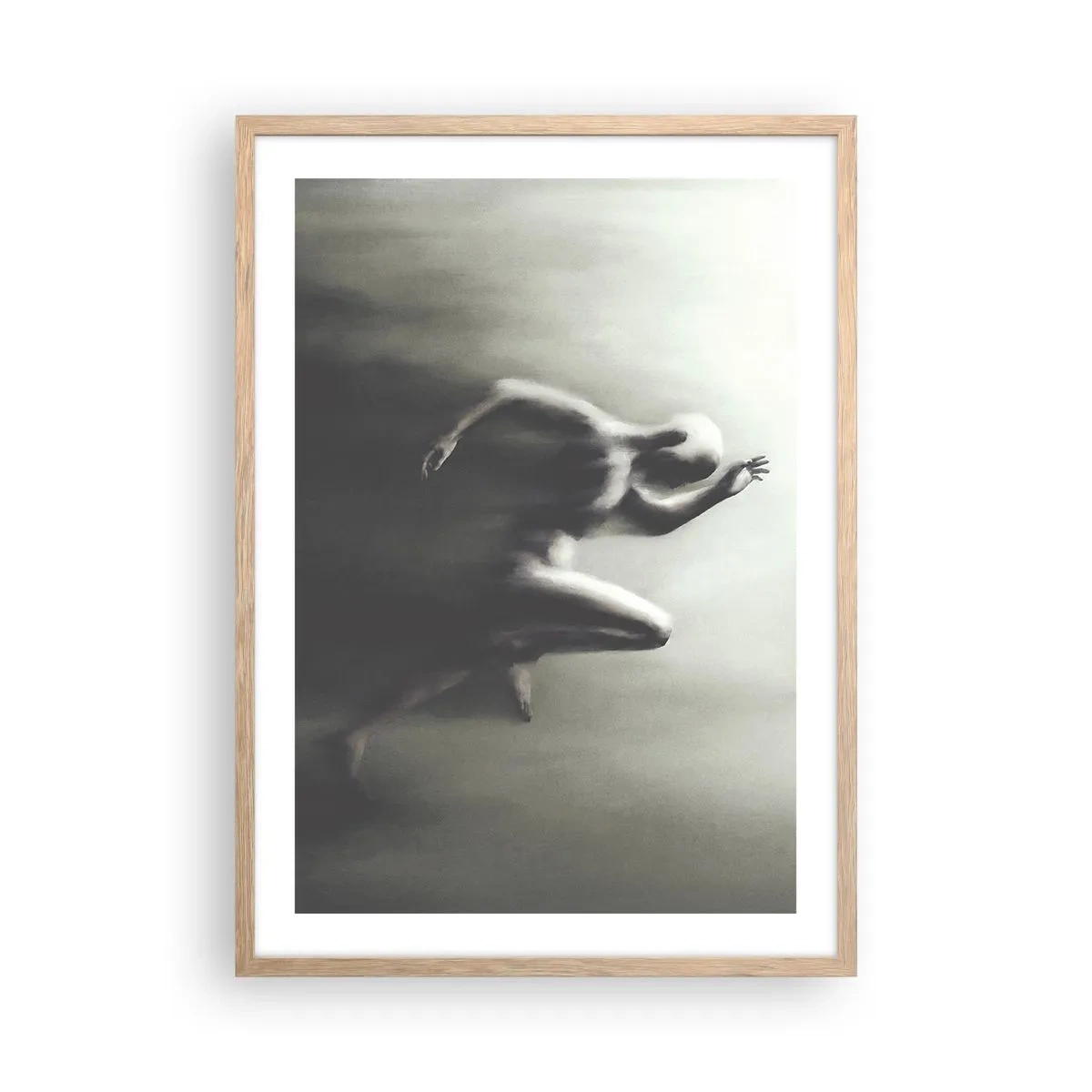 Affiche dans un chêne clair - Poster - Inarrêtable - 50x70 cm