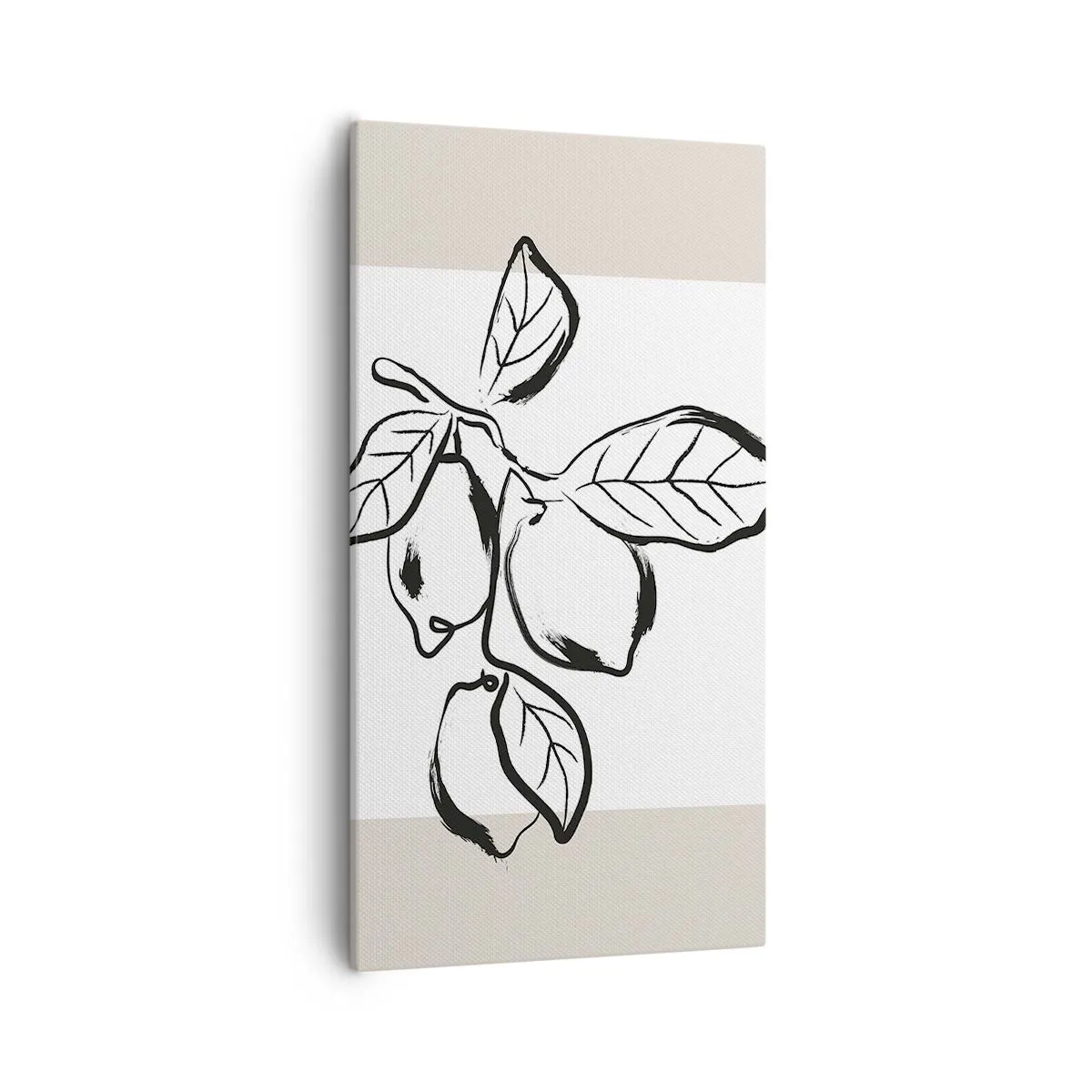 Impression sur toile - Image sur toile - Où mûrit le citron… - 55x100 cm