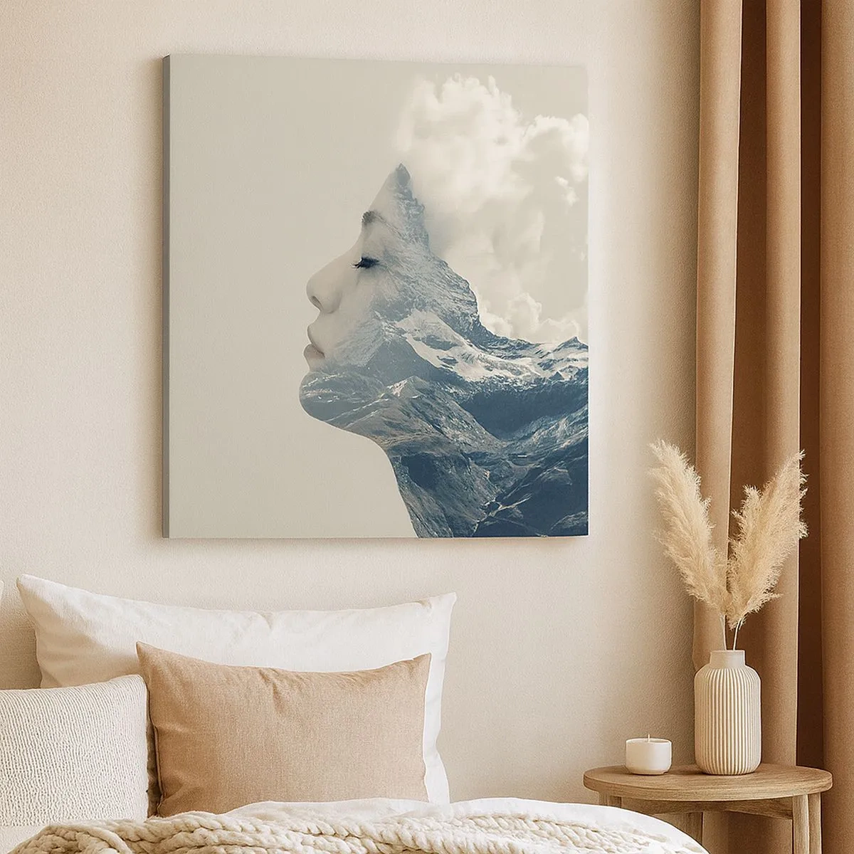 Impression sur toile - Image sur toile - La beauté des éléments - 30x30 cm