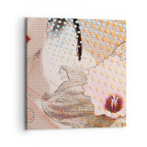 Impression sur toile - Image sur toile - Héroïne de bande dessinée - 70x70 cm