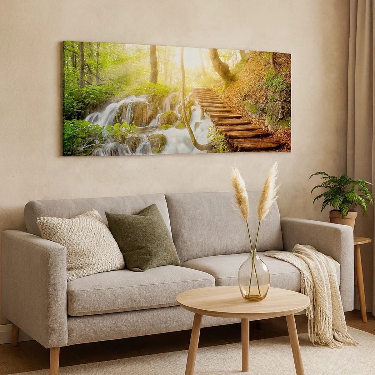 Impression sur toile - Image sur toile - Une fraîcheur tant désirée - 30x30 cm