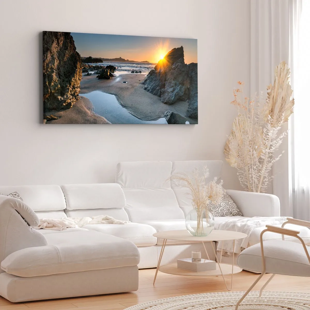 Impression sur toile - Image sur toile - Intouché par la main de l'homme - 90x30 cm