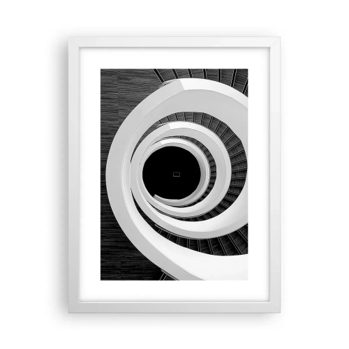 Affiche dans un cadre blanc - Poster - Les choses concrêtes - 30x40 cm