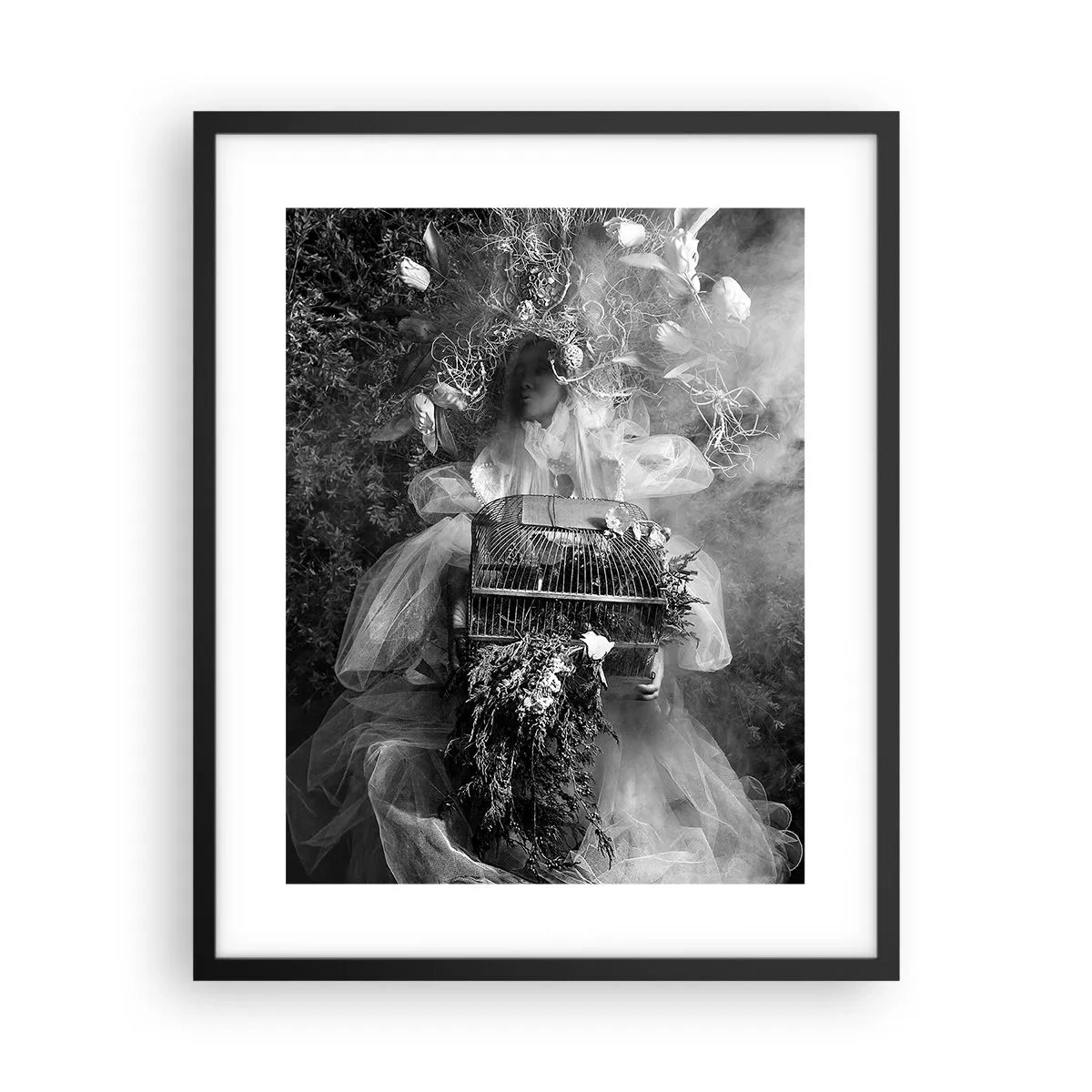 Affiche dans un cadre noir - Poster - Tout simplement Mère Nature - 40x50 cm