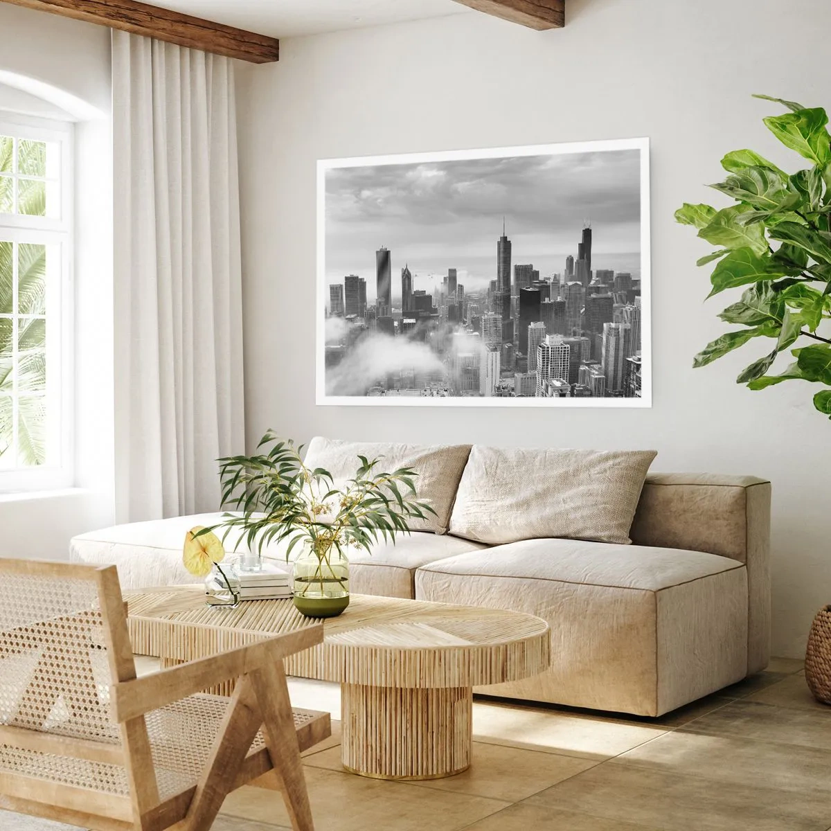 Affiche - Poster - Paysage américain - 91x61 cm