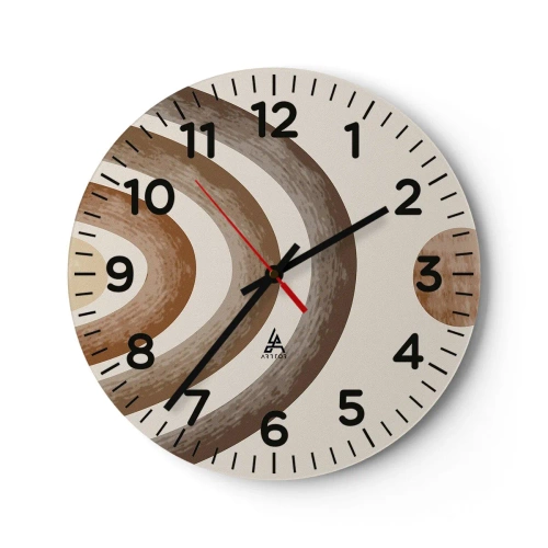 Horloge murale - Pendule murale - Dans une galaxie lointaine - 30x30 cm
