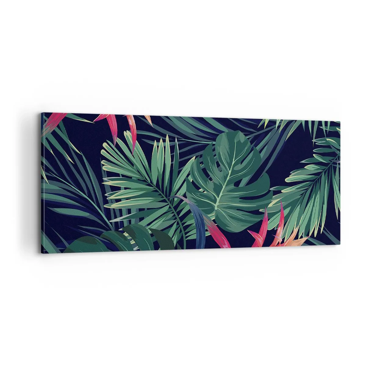 Impression sur toile - Image sur toile - immergé dans la nature - 100x40 cm