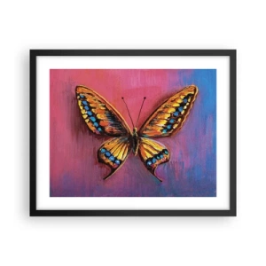 Affiche dans un cadre noir - Poster - Un joyau de la nature - 50x40 cm