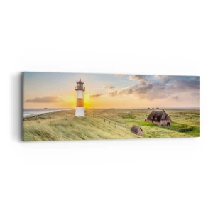 Impression sur toile - Image sur toile - Entre les vagues - 90x30 cm