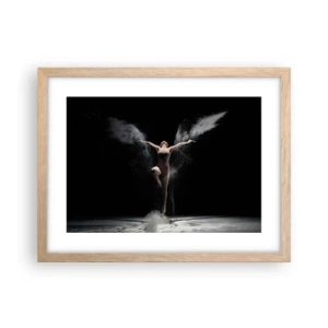 Affiche dans un chêne clair - Poster - Les elfes existent - 40x30 cm