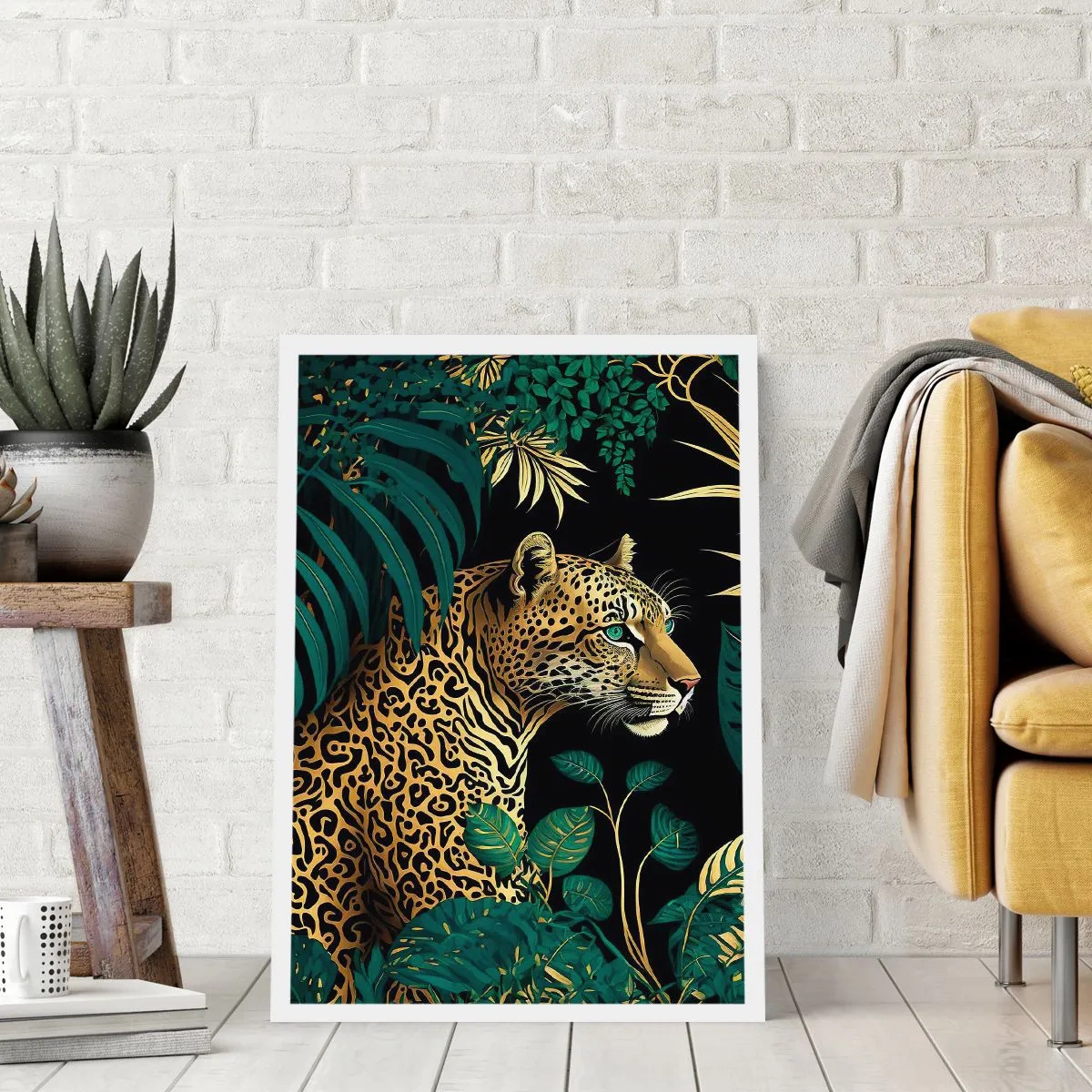Affiche - Poster - Un hôte dans la jungle - 61x91 cm