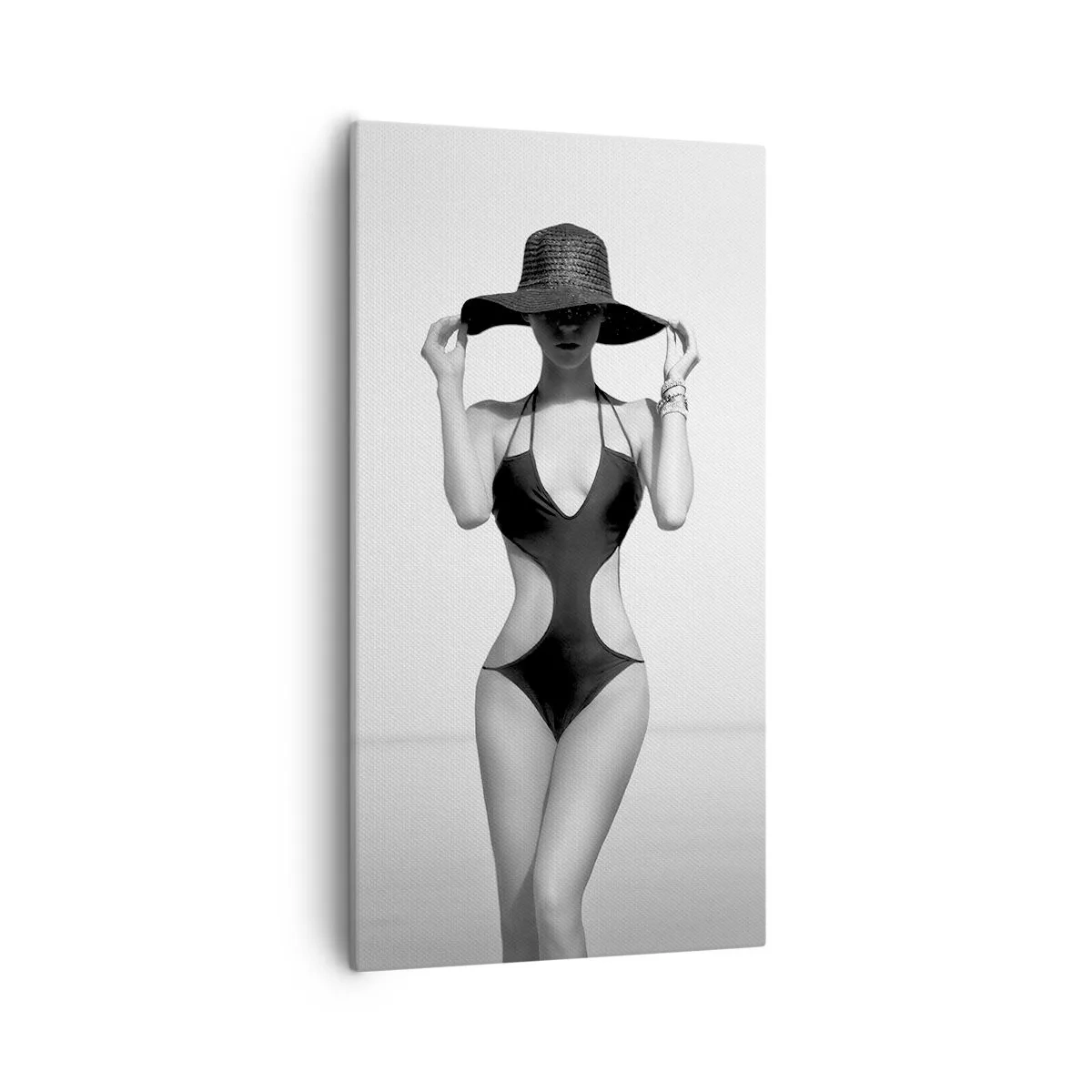 Impression sur toile - Image sur toile - Mon prénom? Élégance - 55x100 cm