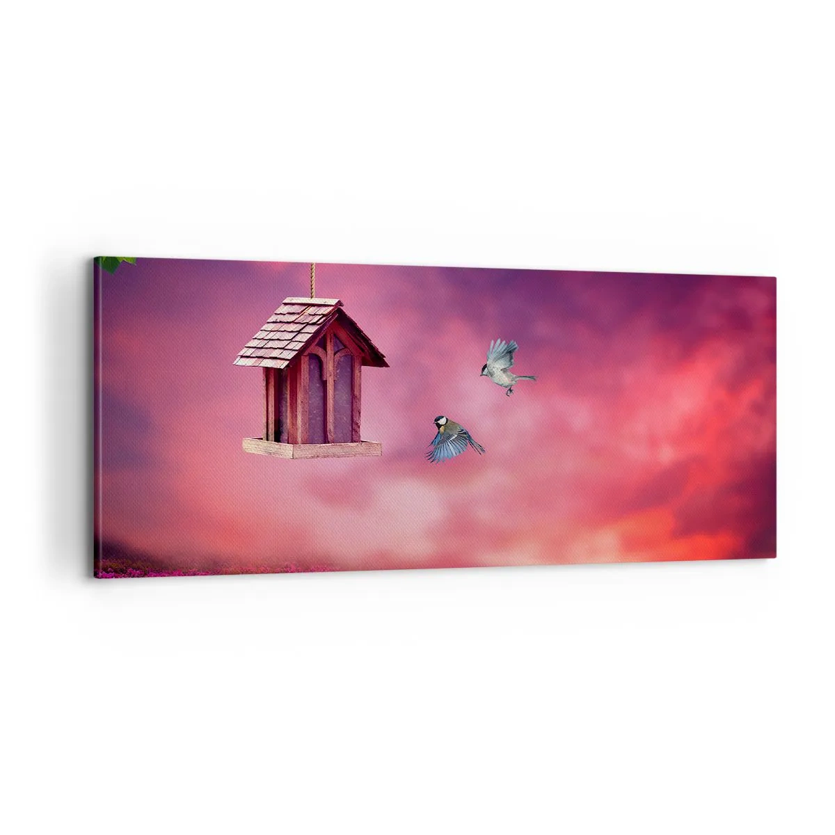 Impression sur toile - Image sur toile - Invitation à dîner - 100x40 cm