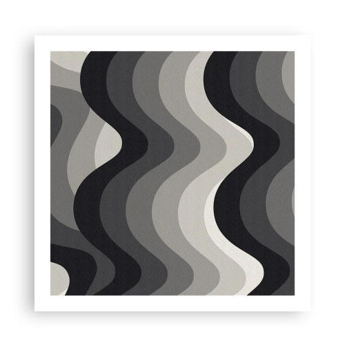 Affiche - Poster - Vague après vague - 60x60 cm