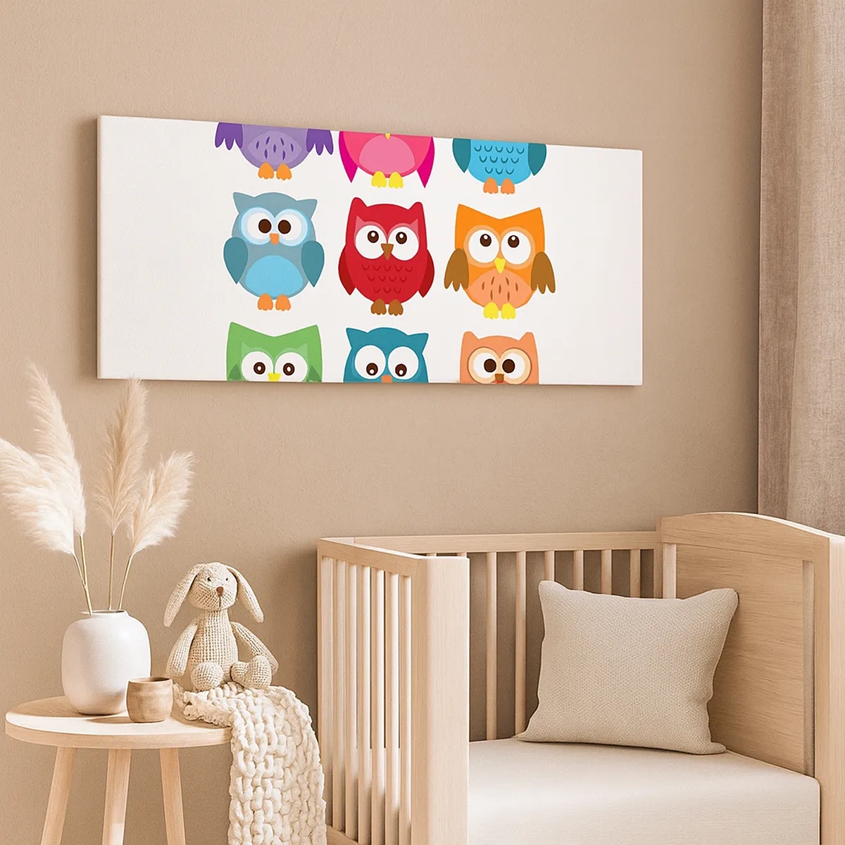 Impression sur toile - Image sur toile - C'est amusant d'être différent - 30x30 cm