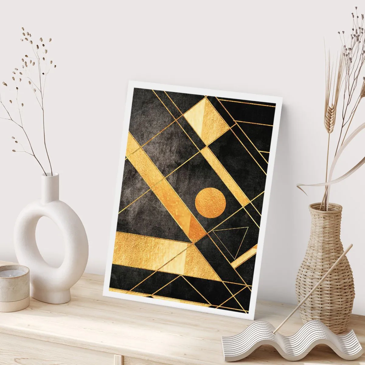 Affiche - Poster - Soleil du désert - 40x50 cm
