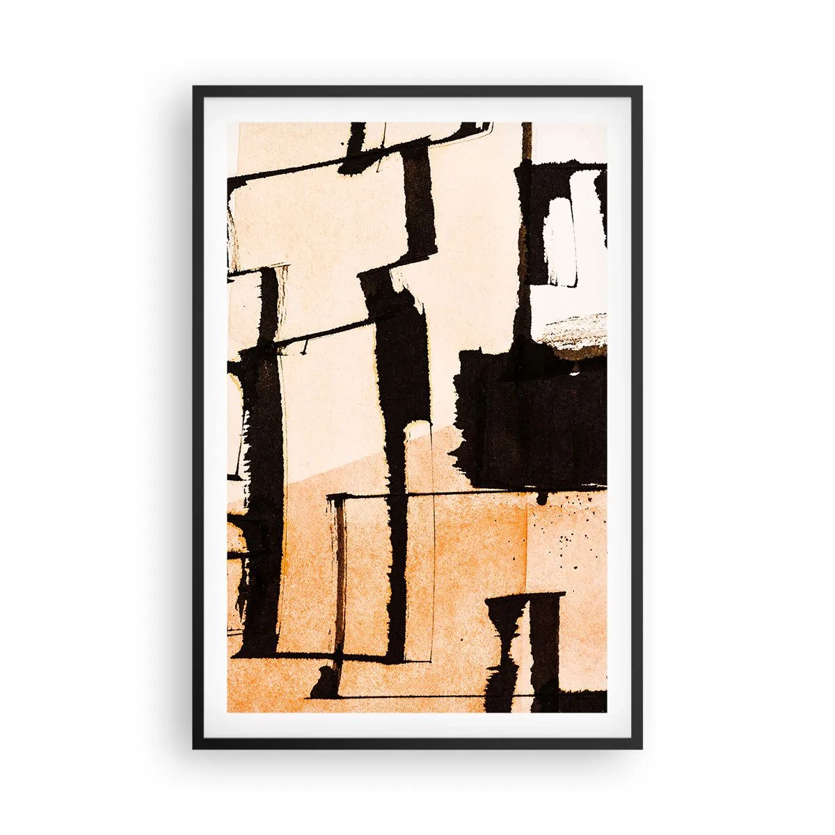 Affiche dans un cadre noir - Poster - De l’ordre malgré tout - 61x91 cm
