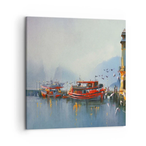 Impression sur toile - Image sur toile - Na końcu świata - 50x50 cm