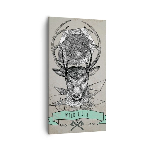 Impression sur toile - Image sur toile - Voir St. Hubertus - 55x100 cm