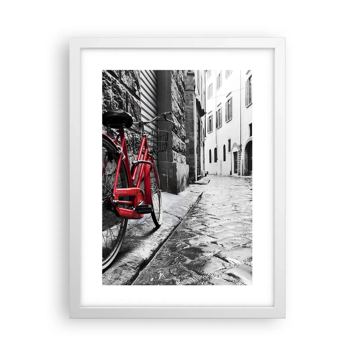 Affiche dans un cadre blanc - Poster - La vraie beauté ne vieillit pas - 30x40 cm