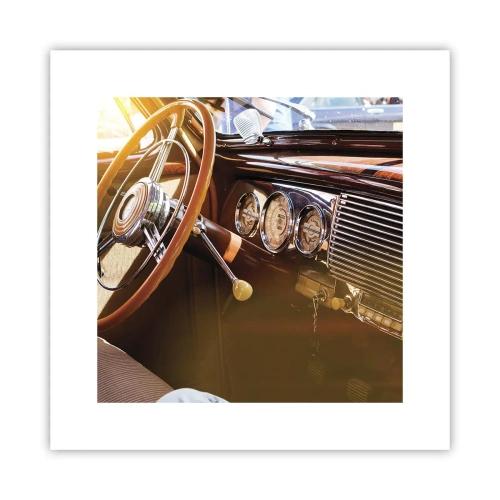 Affiche - Poster - Souffle de luxe venu du passé - 30x30 cm