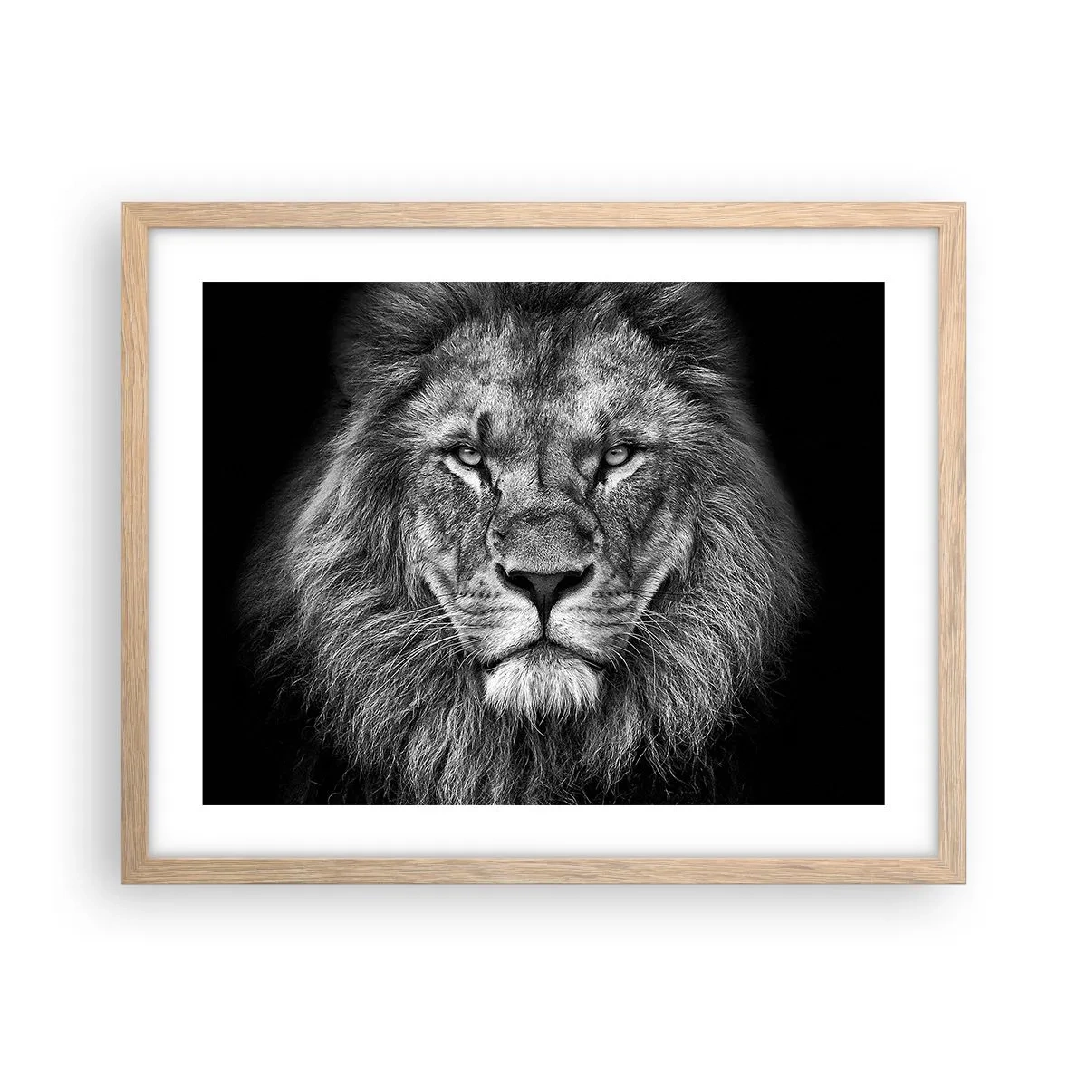 Affiche dans un chêne clair - Poster - En vêtement de sacre - 50x40 cm