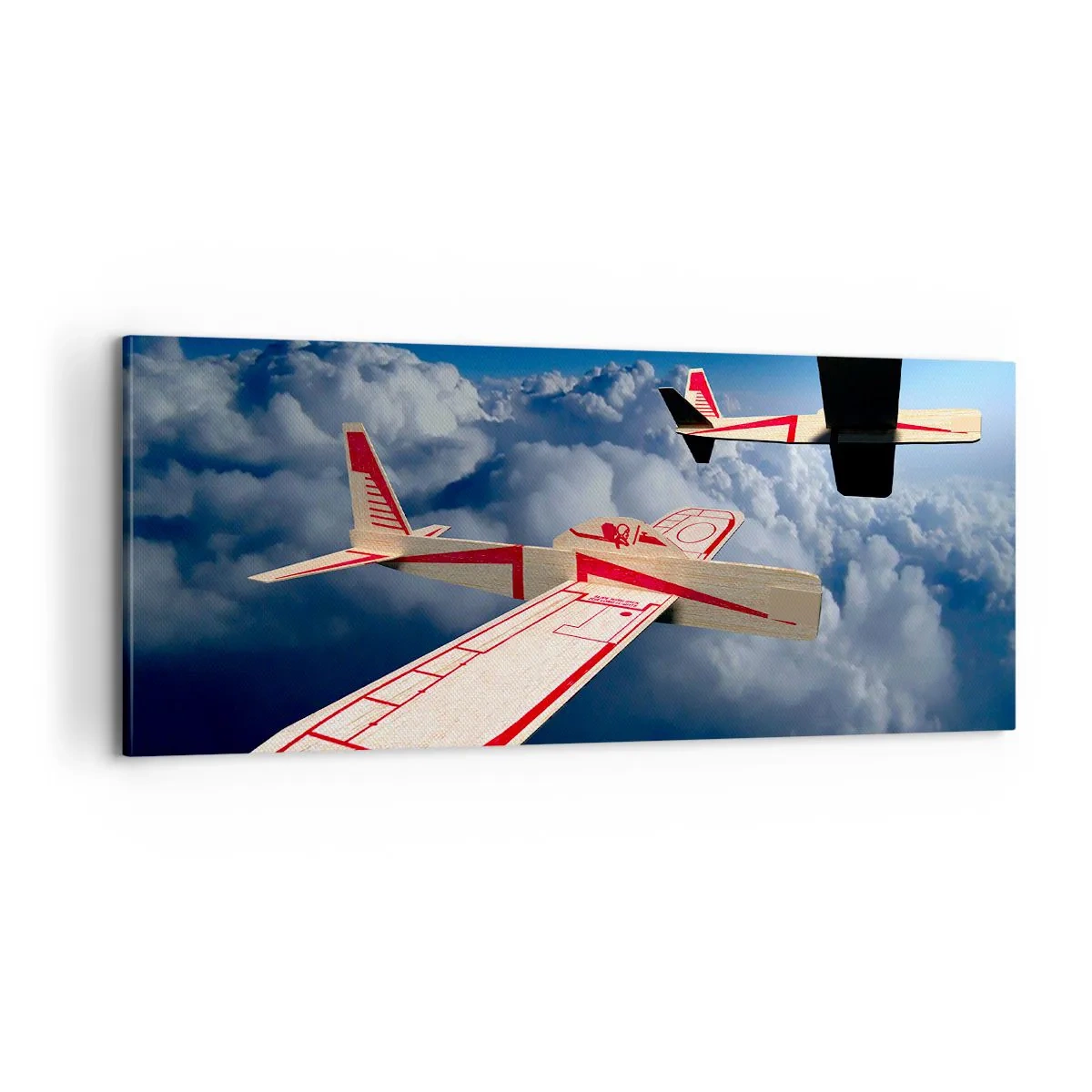 Impression sur toile - Image sur toile - Encore plus haut, encore plus loin - 100x40 cm