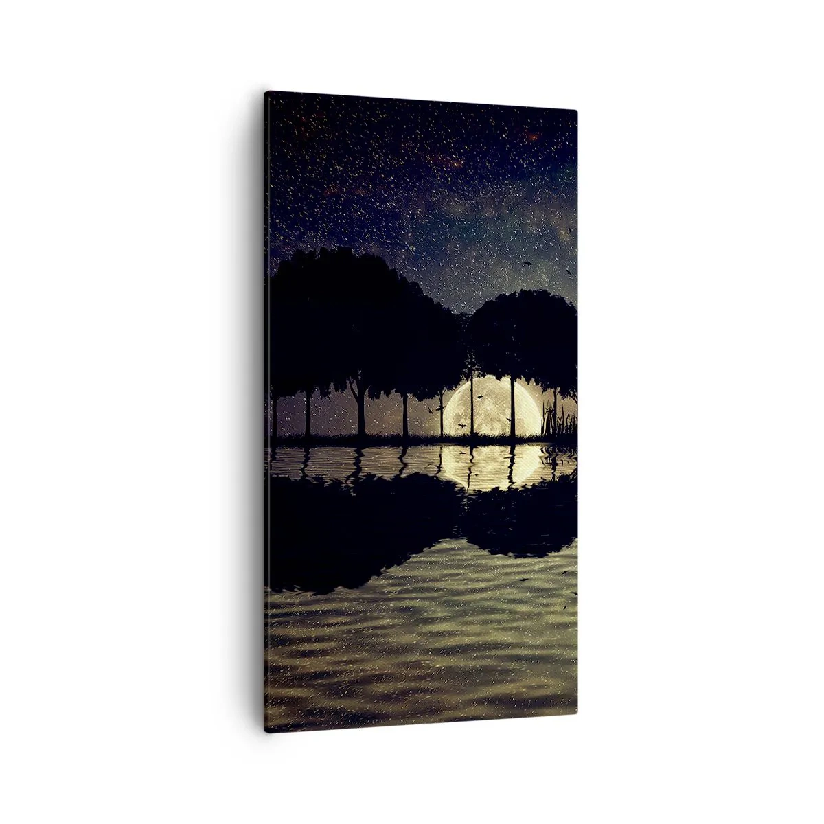 Impression sur toile - Image sur toile - Nuit au bout du monde - 55x100 cm