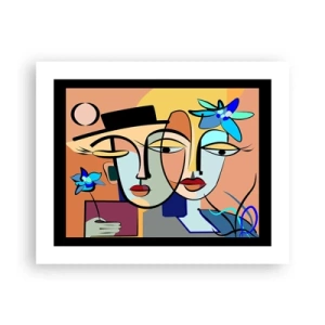 Affiche - Poster - Le Rendez-vous de Picasso - 50x40 cm