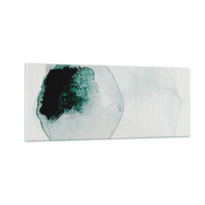 Impression sur verre - Image sur verre - Dans une goutte d'eau - 100x40 cm