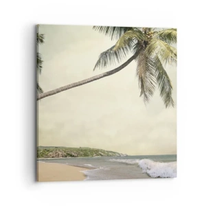 Impression sur toile - Image sur toile - Rêve tropical - 70x70 cm