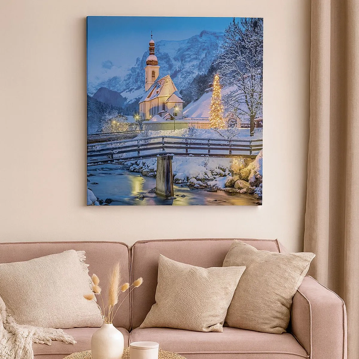 Impression sur toile - Image sur toile - L'âme du monde - 30x30 cm